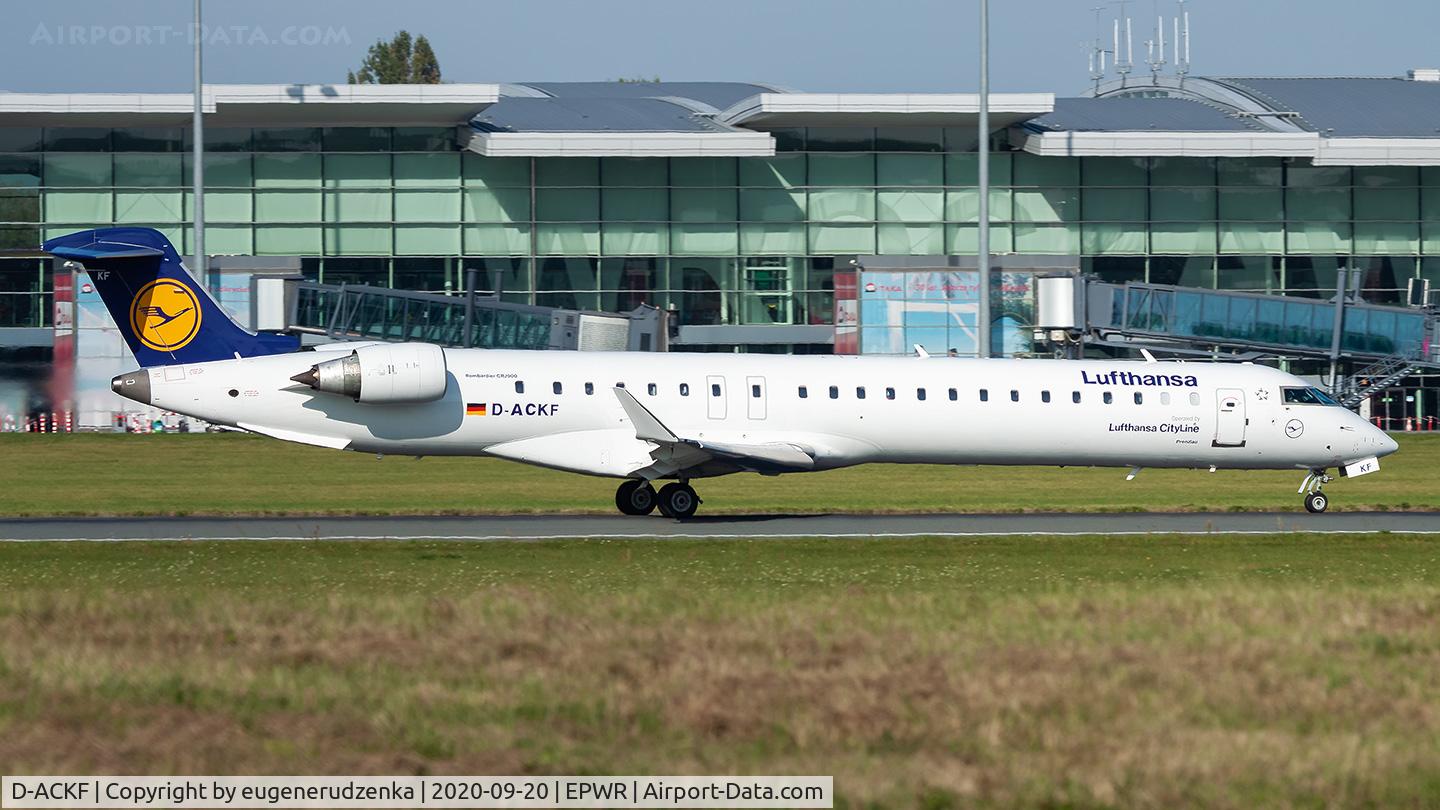 D-ACKF, 2006 Bombardier CRJ-900LR (CL-600-2D24) C/N 15083, Canadair Regional Jet MSN 15083