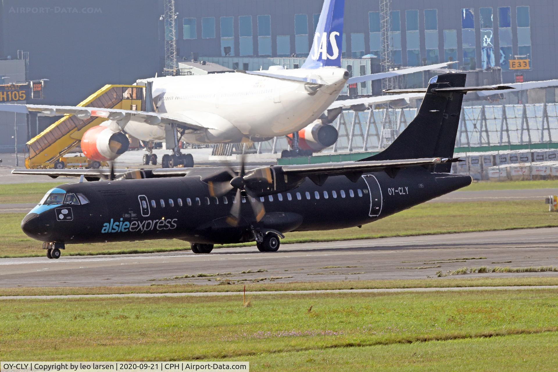 OY-CLY, 2008 ATR 72-212A C/N 799, Copenhagen 21.9.2020 