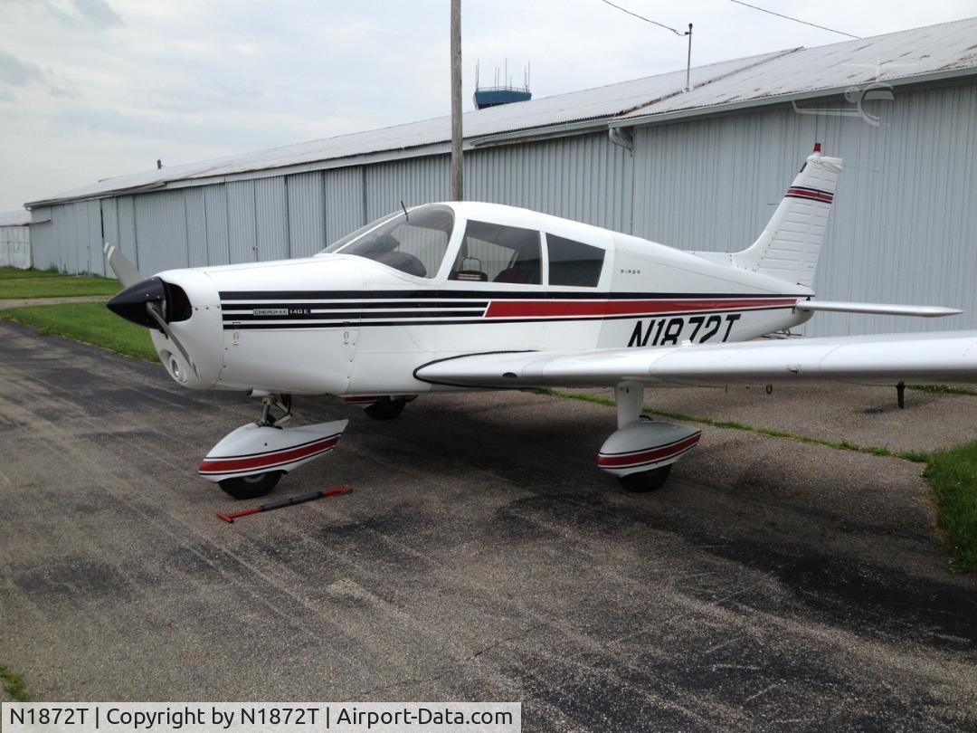 N1872T, 1971 Piper PA-28-140 Cherokee C/N 28-7125505, 1971 Piper PA-28-140