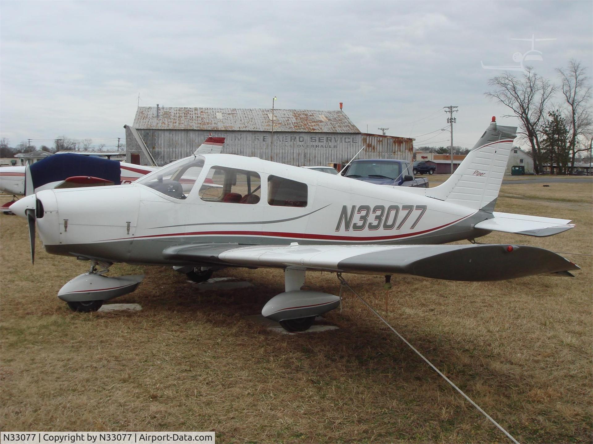 N33077, 1975 Piper PA-28-140 C/N 28-7525149, 1975 Piper PA-28-140