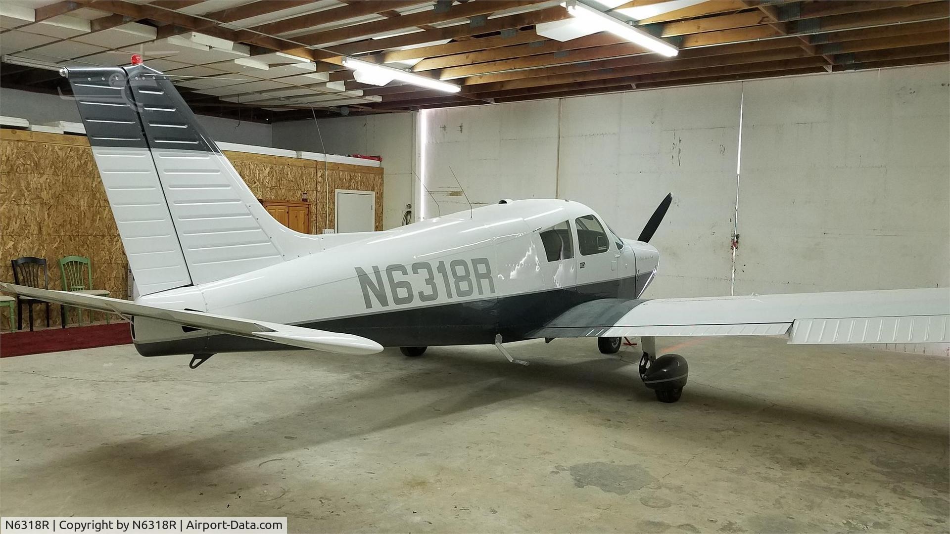 N6318R, 1966 Piper PA-28-140 C/N 28-21484, 1966 Piper PA-28-140