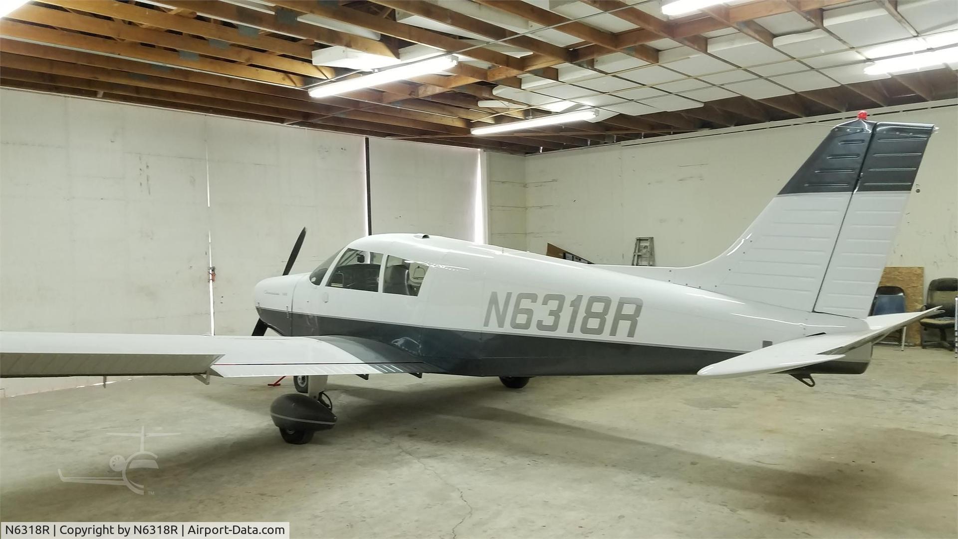 N6318R, 1966 Piper PA-28-140 C/N 28-21484, 1966 Piper PA-28-140