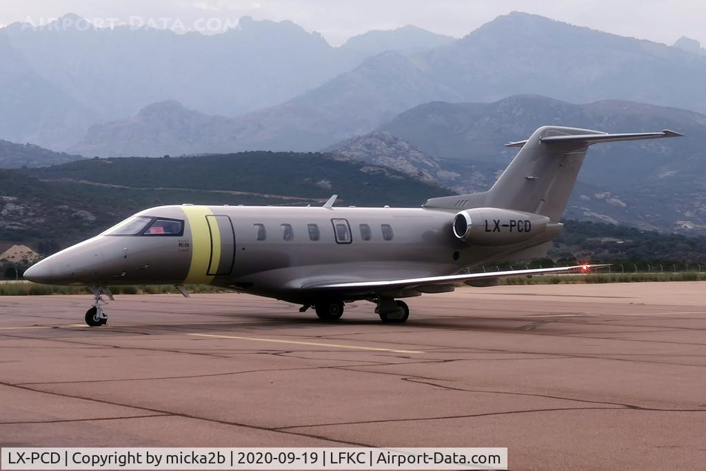 LX-PCD, 2020 Pilatus PC-24 C/N 175, Parked
