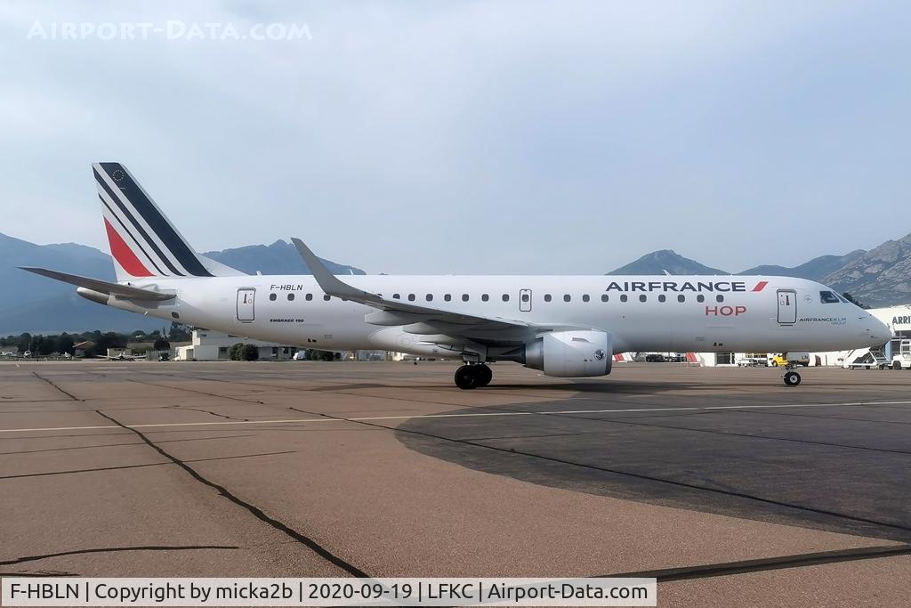 F-HBLN, 2019 Embraer 190STD (ERJ-190-100STD) C/N 19000769, Parked