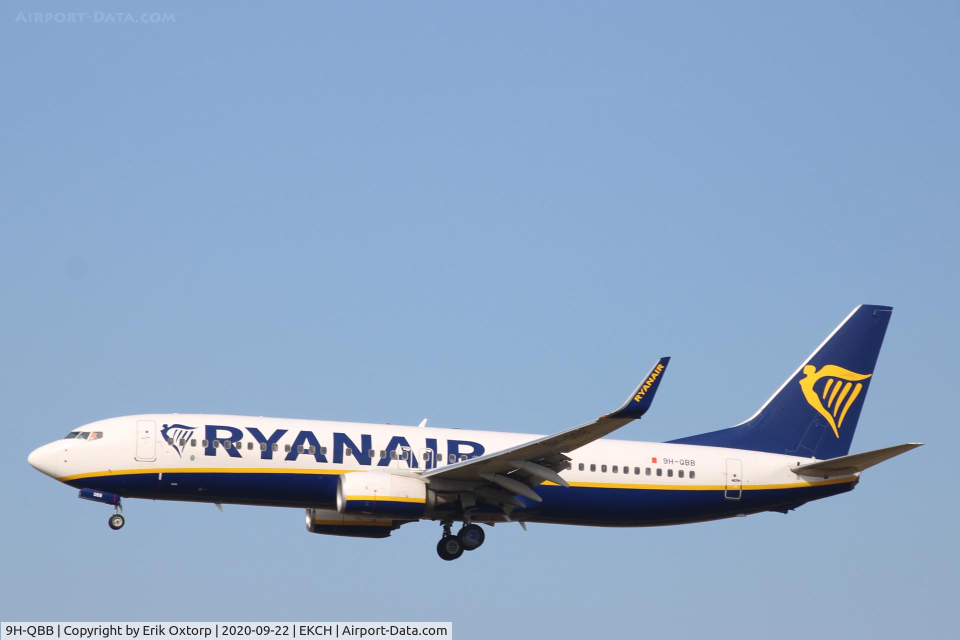 9H-QBB, 2015 Boeing 737-8AS C/N 61576, 9H-QBB landing rw 22L