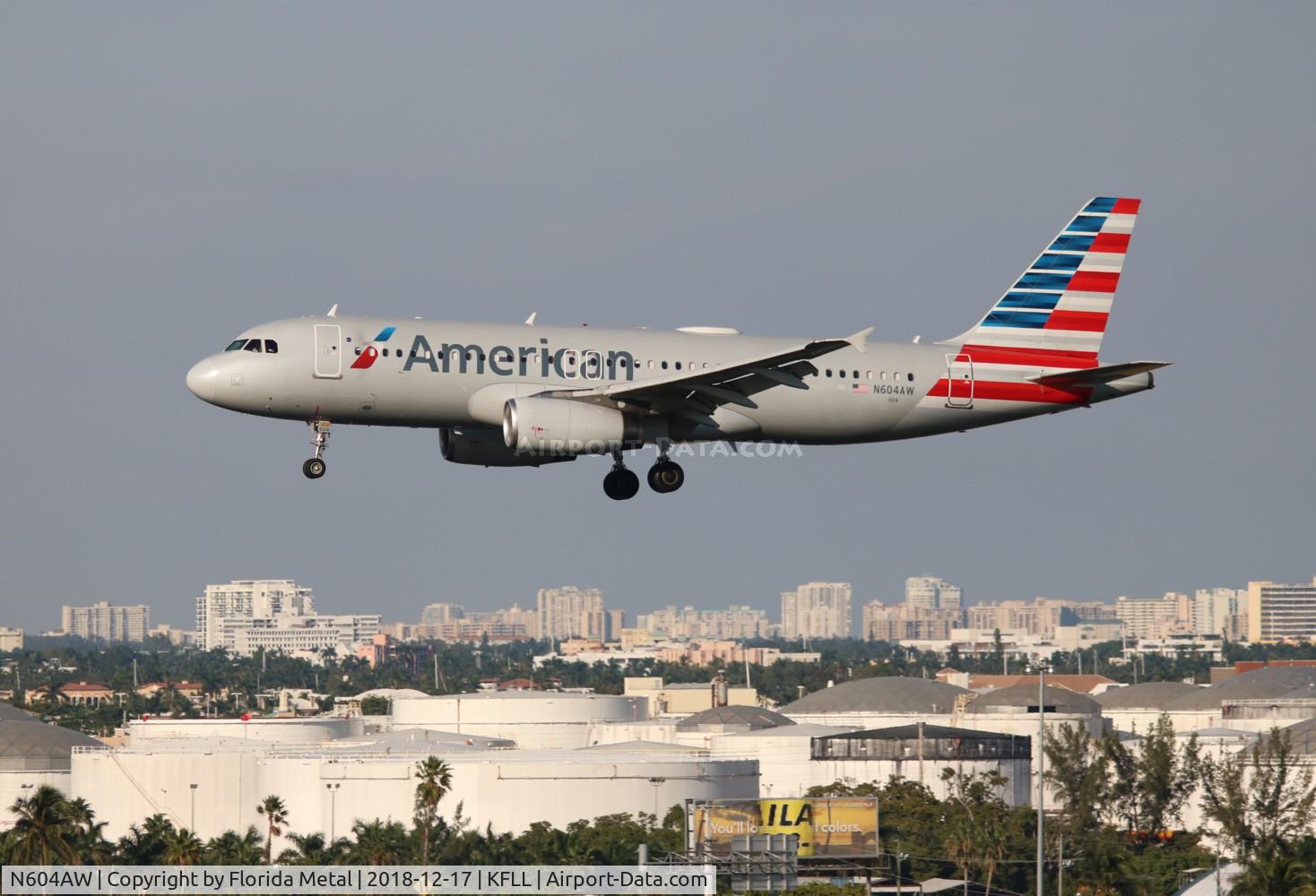 N604AW, 2000 Airbus A320-232 C/N 1196, FLL 2018