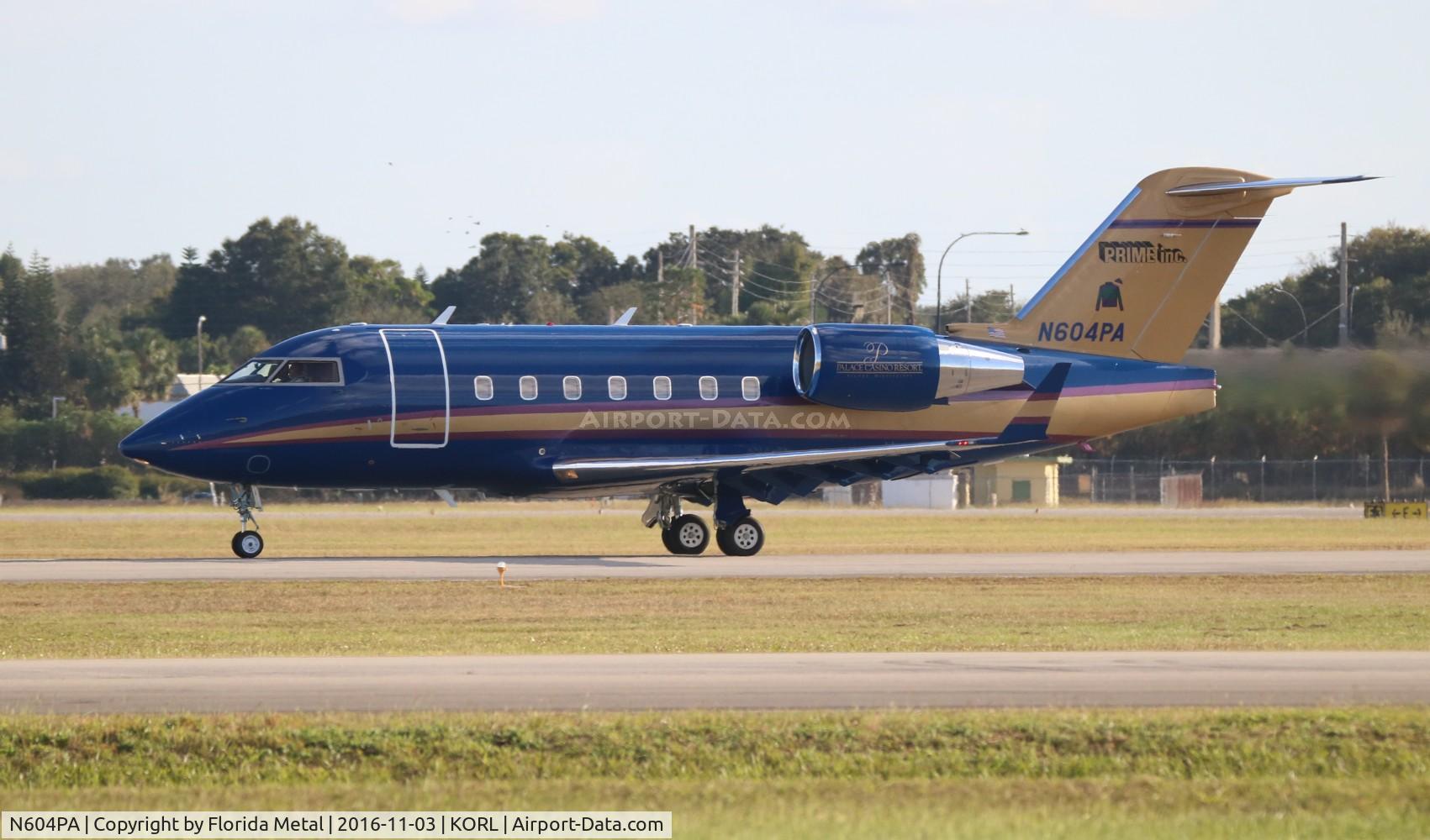 N604PA, 2003 Bombardier Challenger 604 (CL-600-2B16) C/N 5566, NBAA 2016