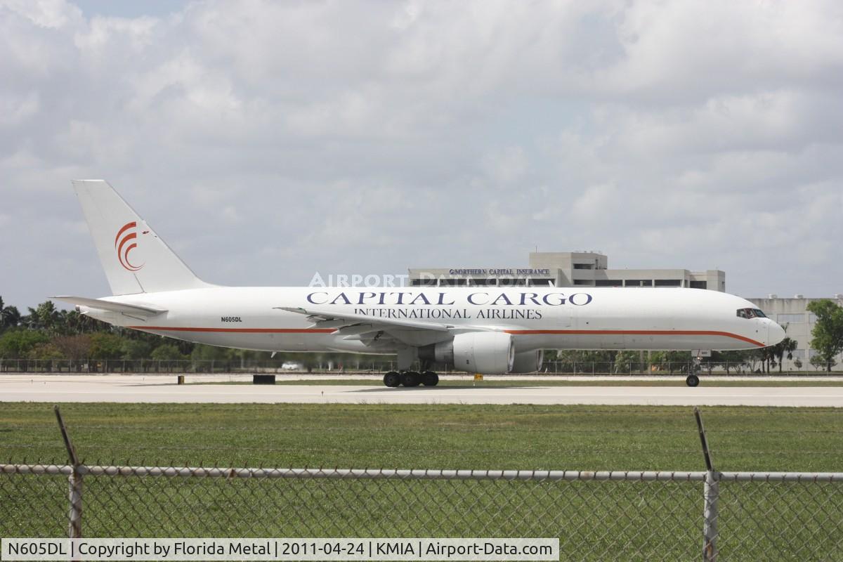 N605DL, 1984 Boeing 757-232 C/N 22812, MIA 2011