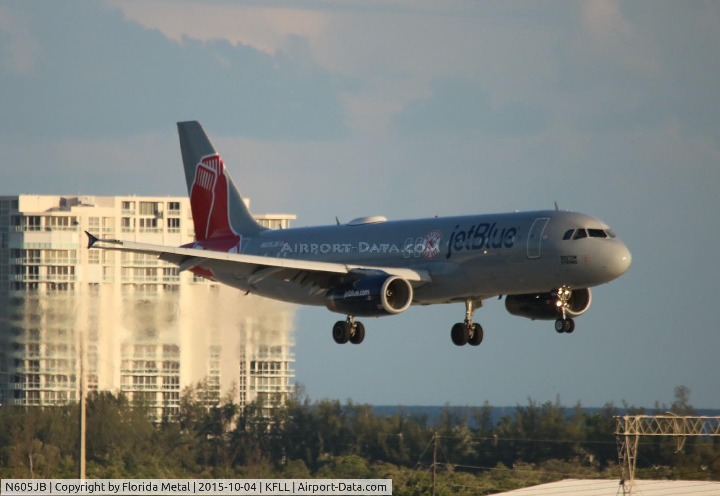 N605JB, 2005 Airbus A320-232 C/N 2368, FLL 2015