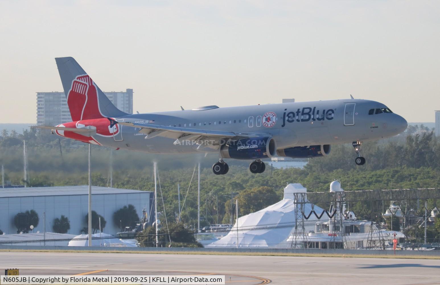 N605JB, 2005 Airbus A320-232 C/N 2368, FLL 2019