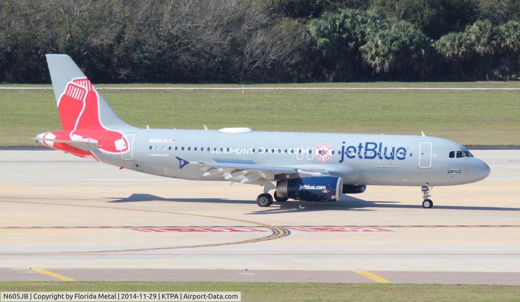 N605JB, 2005 Airbus A320-232 C/N 2368, TPA 2014