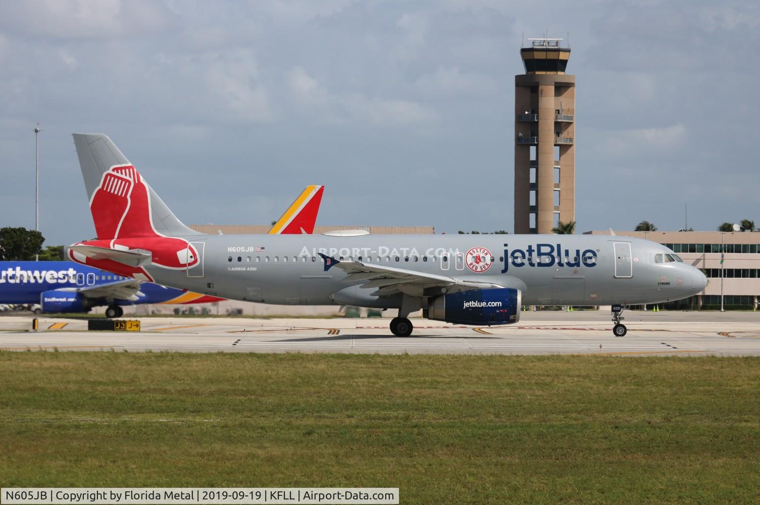 N605JB, 2005 Airbus A320-232 C/N 2368, FLL 2019