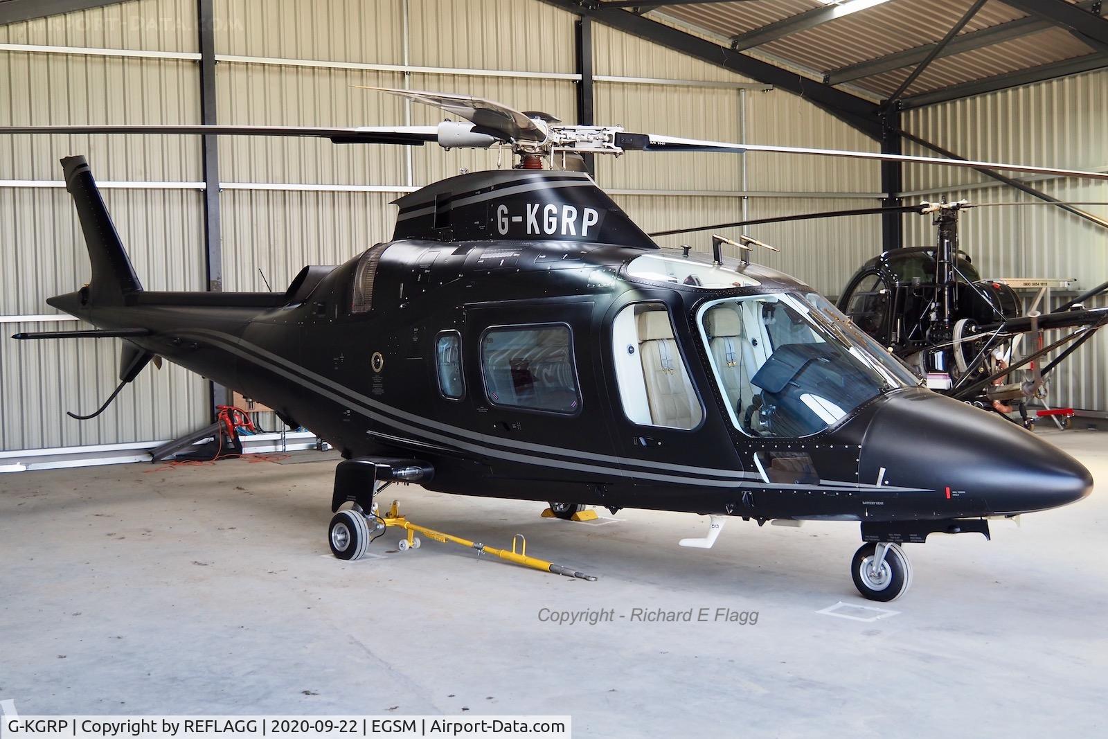 G-KGRP, 2011 Agusta A-109E Power C/N 11798, At Beccles