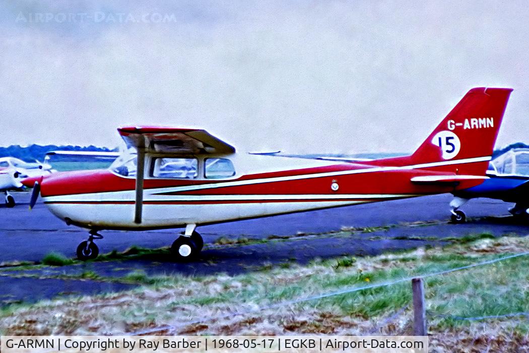 G-ARMN, 1961 Cessna 175B Skylark C/N 175-56994, G-ARMN   Cessna 175B Skylark [175-56994] Biggin Hill~G @ 17/05/1968