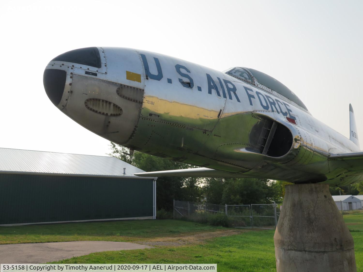53-5158, 1953 Lockheed T-33A Shooting Star C/N 580-8497, 1953 Lockheed T-33A Shooting Star, c/n: 580-8497