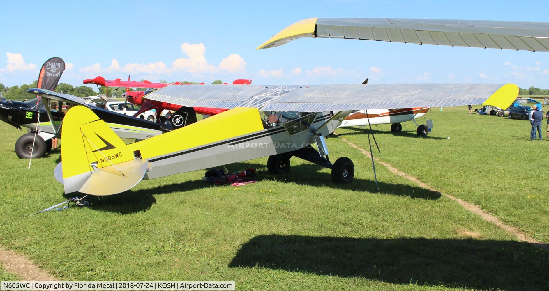N605WC, 2018 Busenitz Clinton Lee Badlads Traveler C/N 004, OSH 2018