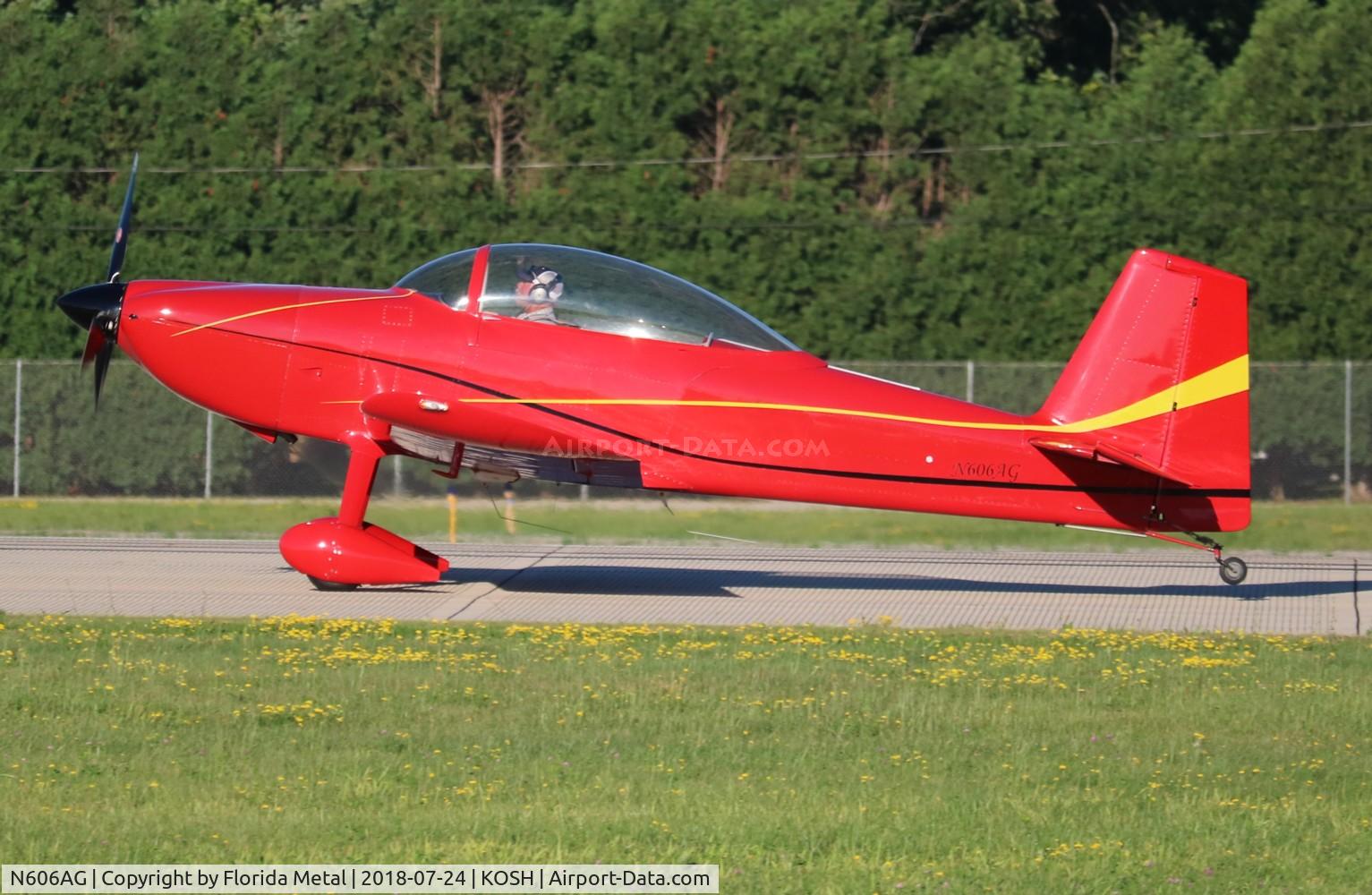 N606AG, 2003 Vans RV-8 C/N 80433, OSH 2018