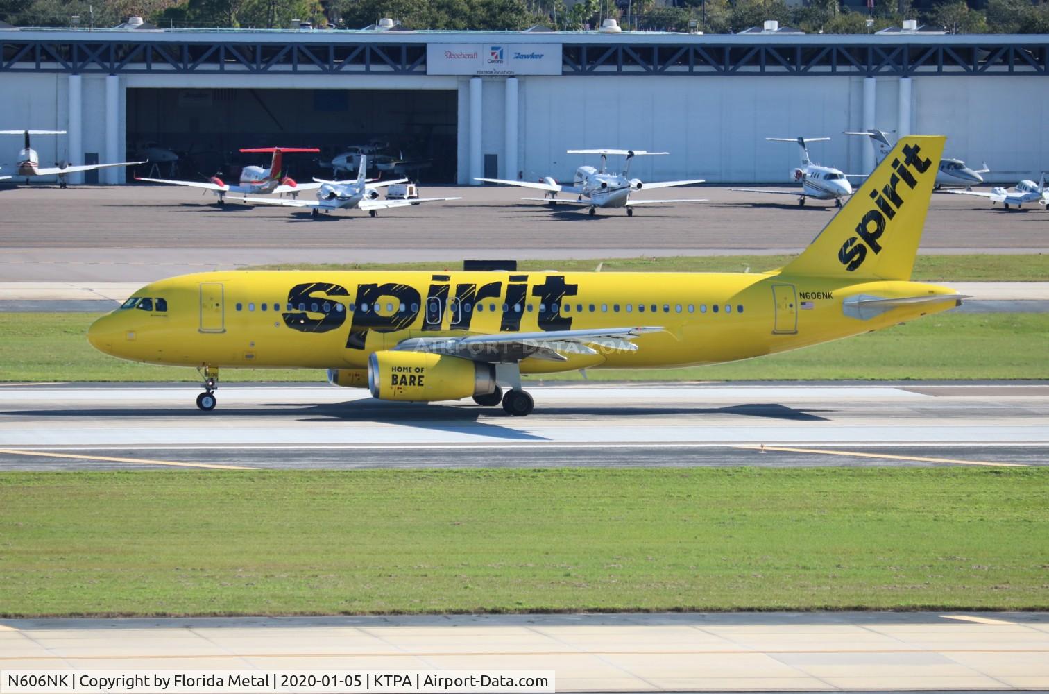 N606NK, 2011 Airbus A320-232 C/N 4592, TPA 2020