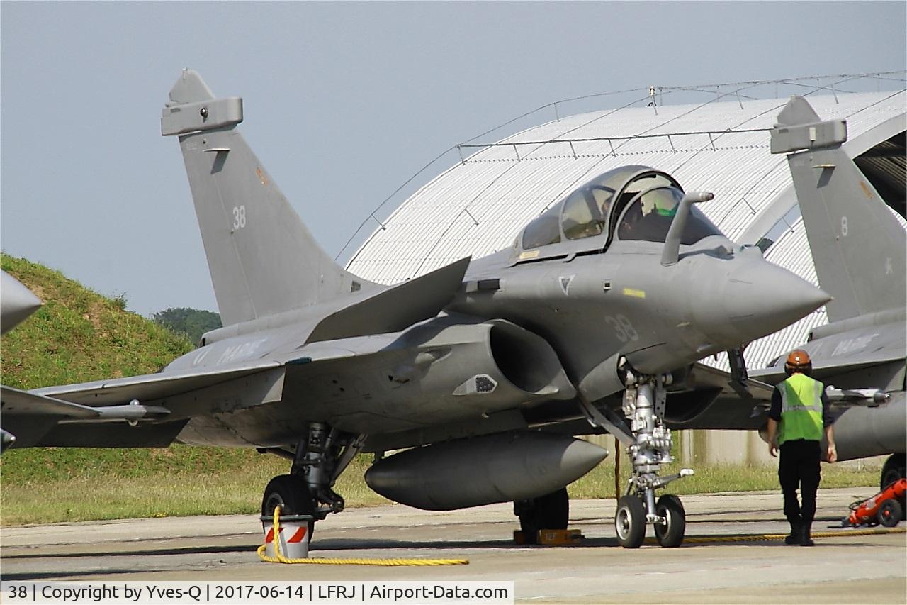 38, 2013 Dassault Rafale M C/N 38, Dassault Rafale M,  flight line, Landivisiau Naval Air Base (LFRJ) Tiger Meet 2017