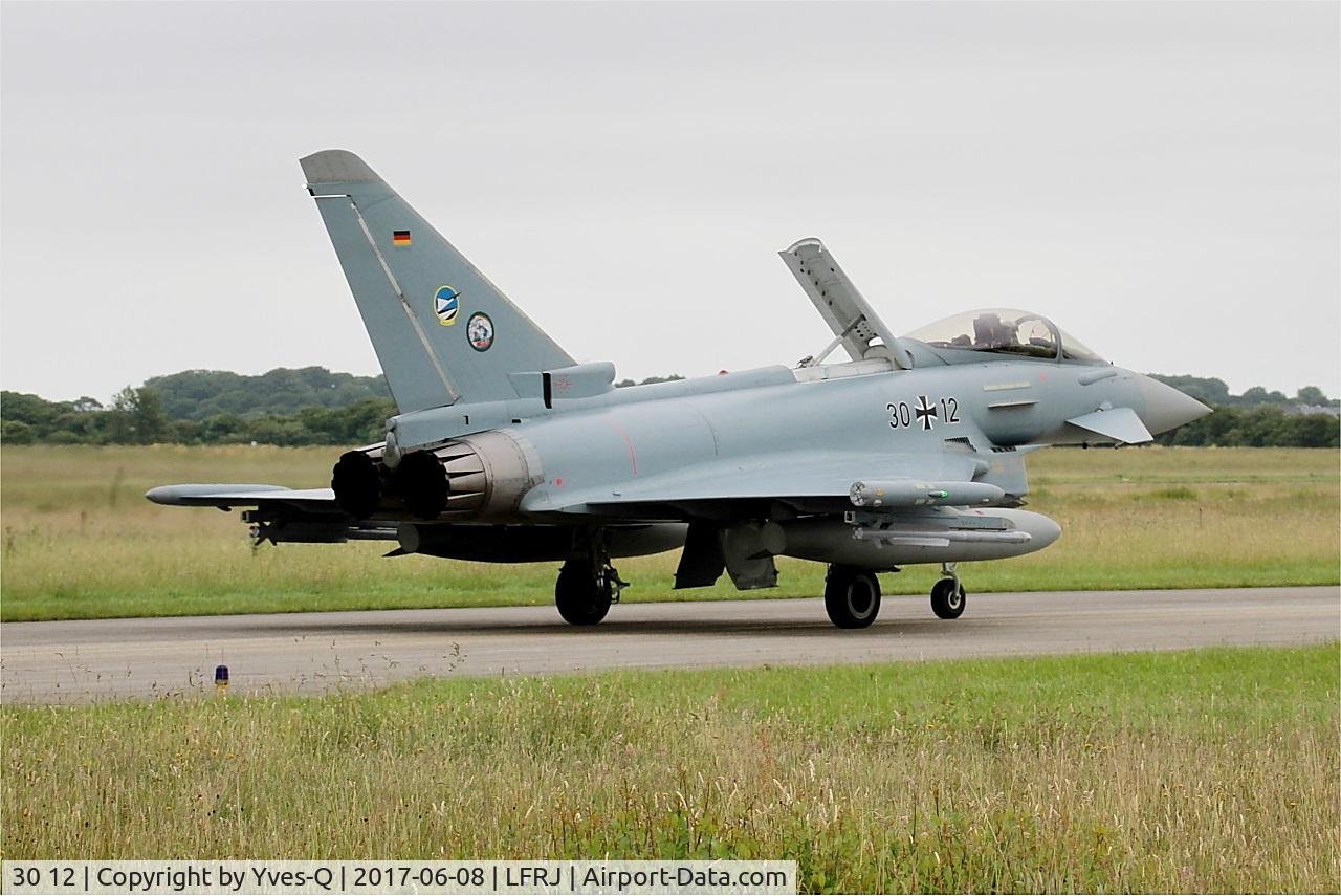 30 12, 2006 Eurofighter EF-2000 Typhoon S C/N GS006, Eurofighter EF-2000 Typhoon S, Taxiing to flight line, Landivisiau Naval Air Base (LFRJ) Tiger Meet 2017