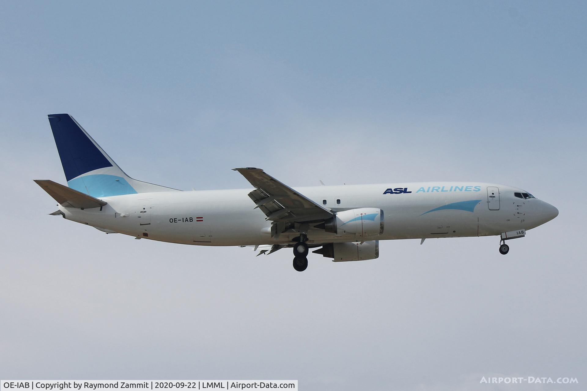 OE-IAB, 1991 Boeing 737-4Z9 C/N 25147, B737-400 OE-IAB ASL Airlines