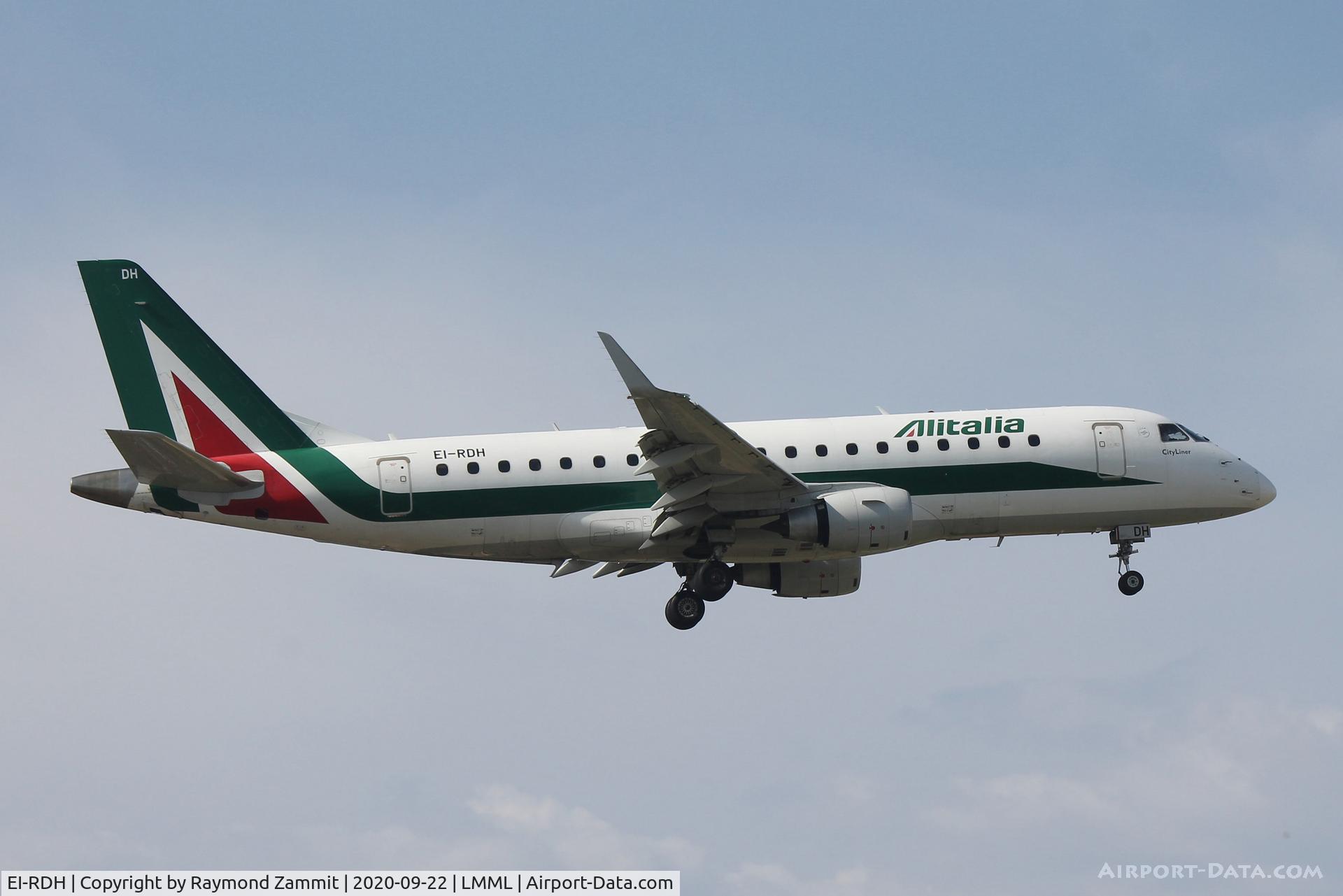 EI-RDH, 2012 Embraer 175LR (ERJ-170-200LR) C/N 17000339, Embraer Emb175LR EI-RDH Alitalia