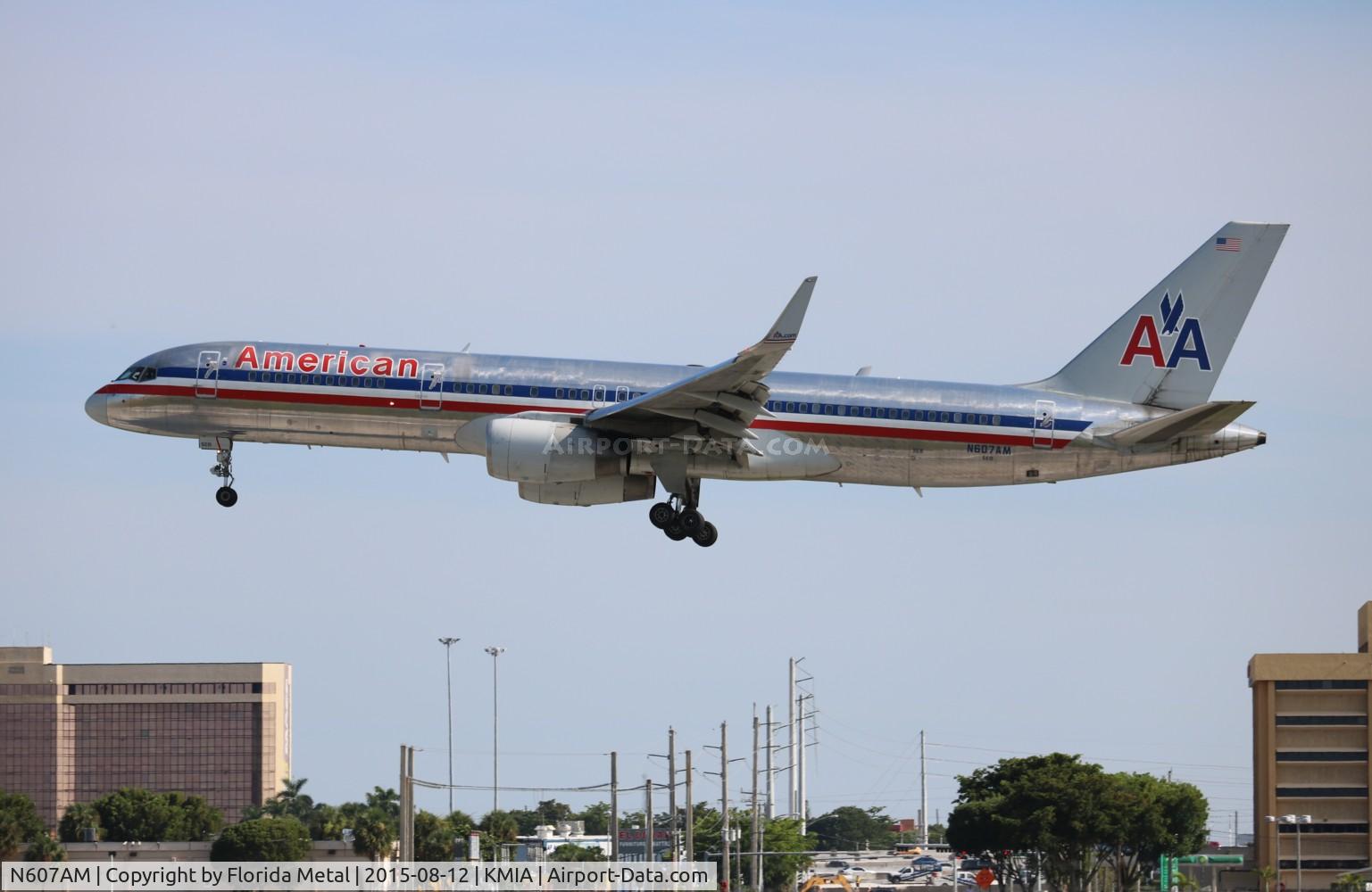 N607AM, 1996 Boeing 757-223 C/N 27058, MIA 2015