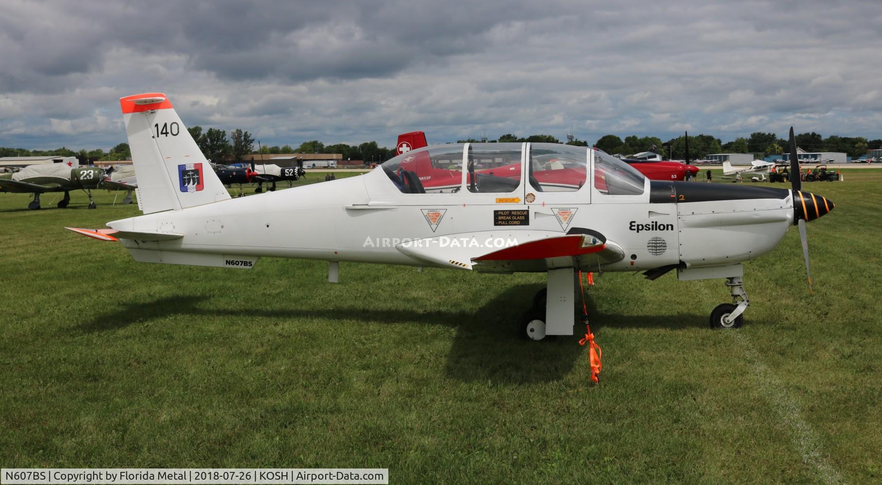 N607BS, Socata TB-30 Epsilon C/N 140, OSH 2018