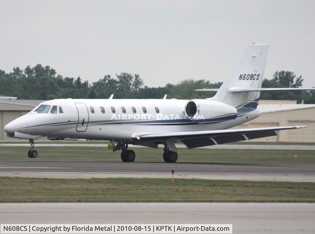 N608CS, 2006 Cessna 680 Citation Sovereign C/N 680-0063, PTK 2010