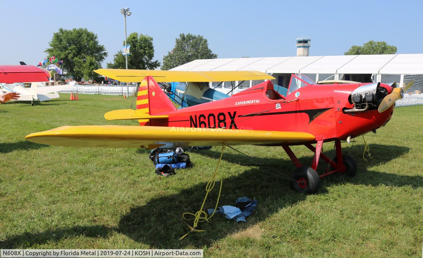 N608X, 1966 Bowers Fly Baby 1A C/N 63-38, fly Baby 1A