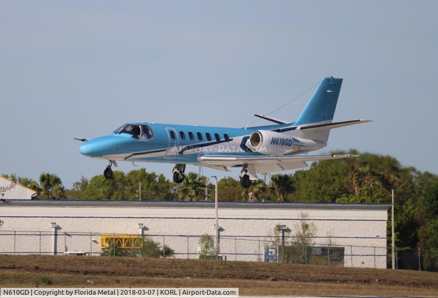 N610GD, 2000 Cessna 560 Citation Encore C/N 560-0547, ORL 2018