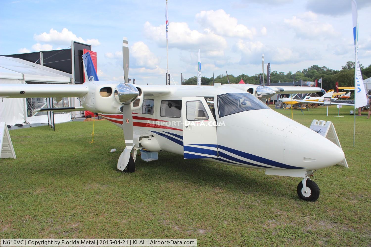 N610VC, 2014 Vulcanair P-68R Victor C/N 480/R, SNF 2015