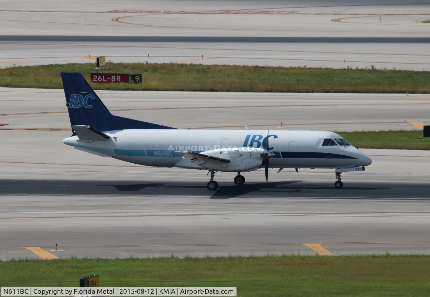 N611BC, 1986 Saab 340A C/N 340A-060, MIA 2015