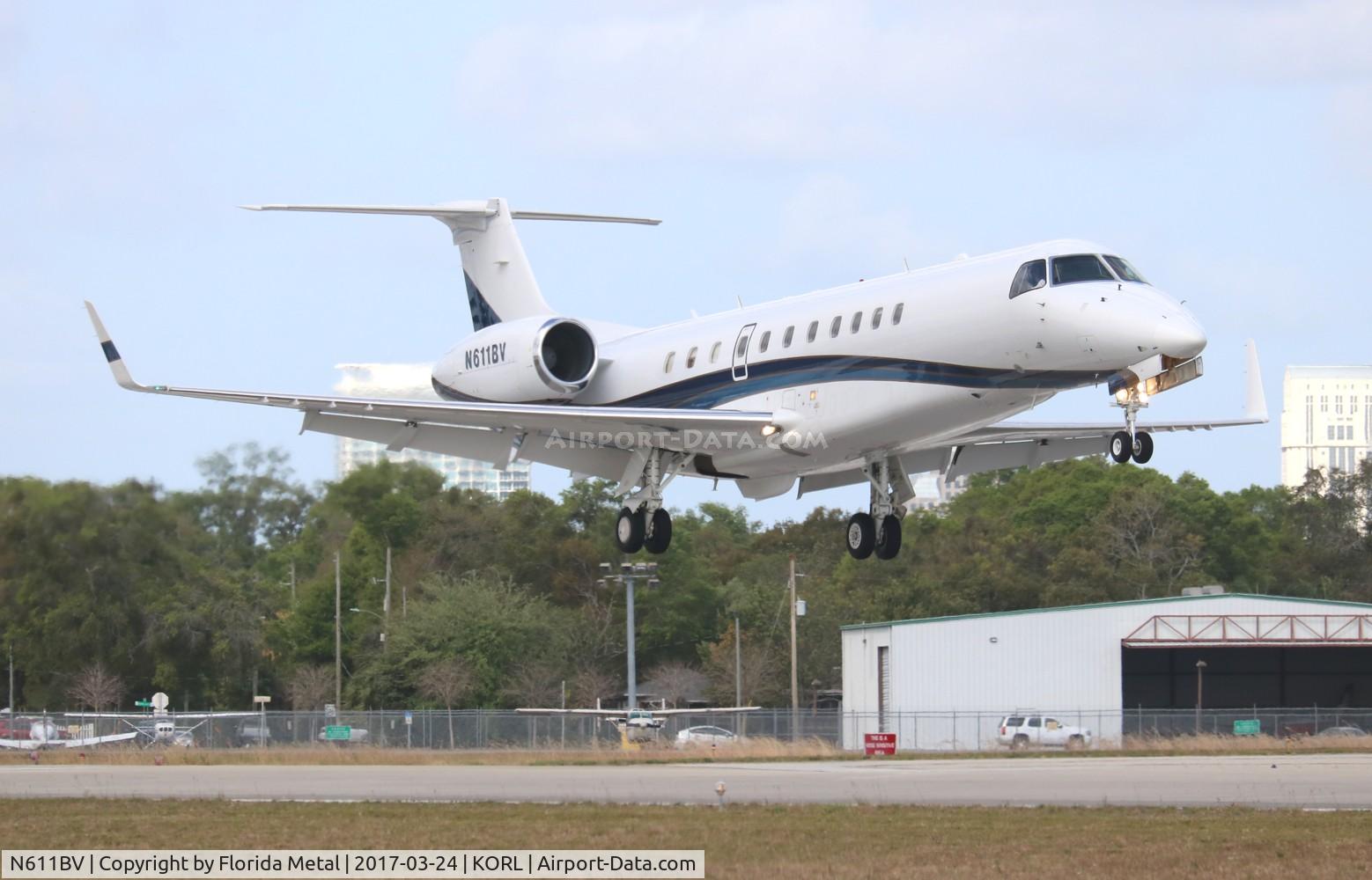 N611BV, 2002 Embraer EMB-135BJ Legacy 600 C/N 14500637, ORL 2017