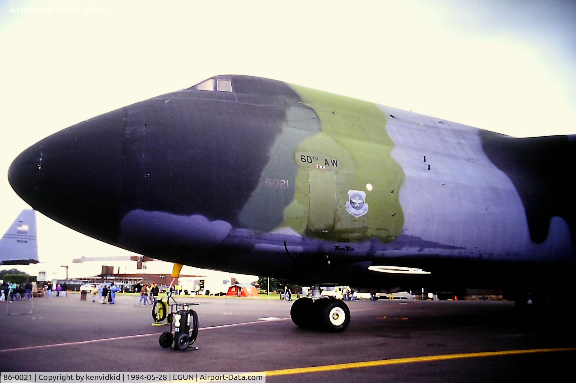 86-0021, Lockheed C-5(B)M Super Galaxy C/N 500-107, At Air Fete 1994.
