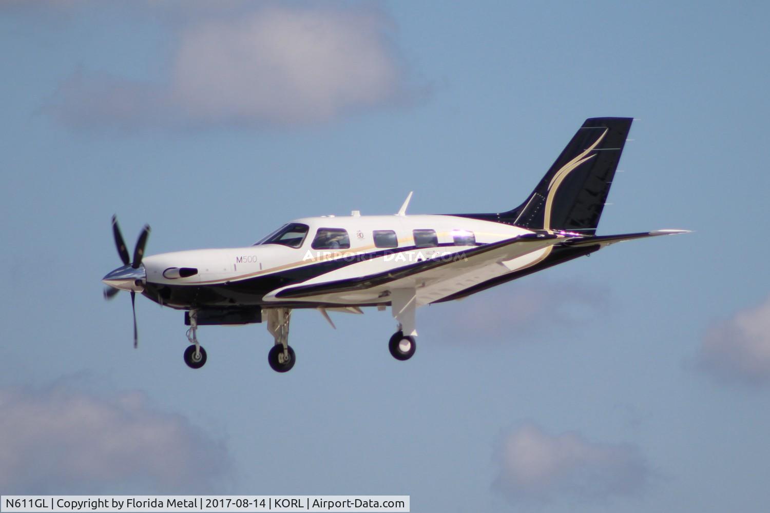 N611GL, 2017 Piper PA-46-500TP Meridian M500 C/N 4697623, ORL 2017