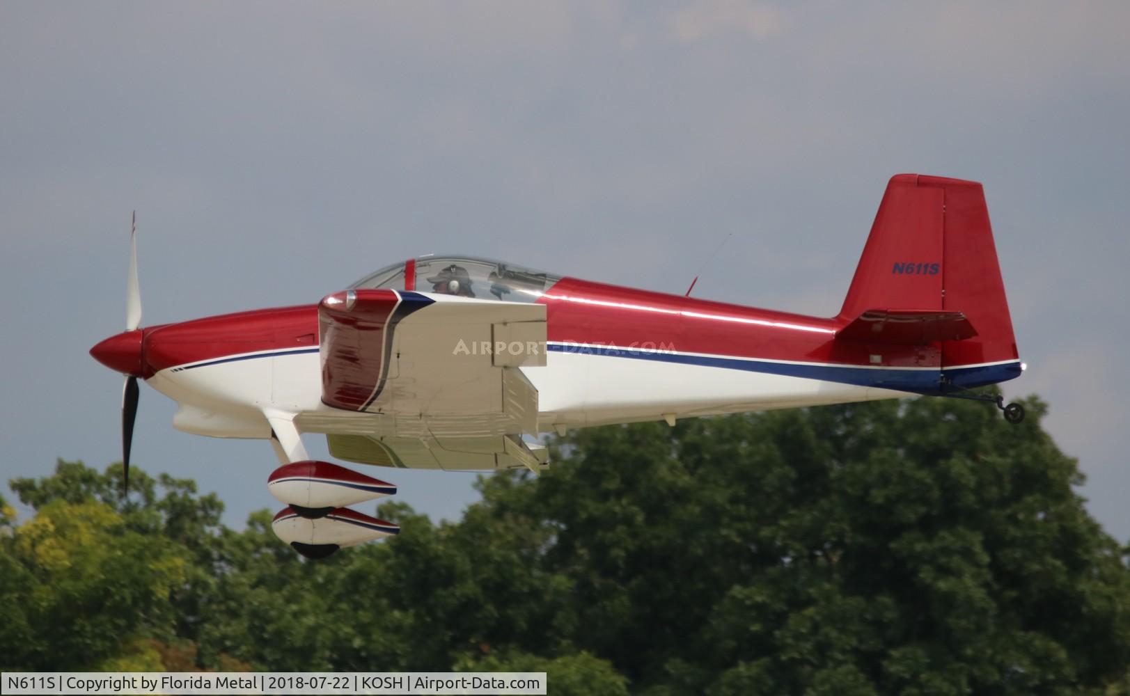 N611S, 2013 Vans RV-7 C/N 72413, OSH 2018