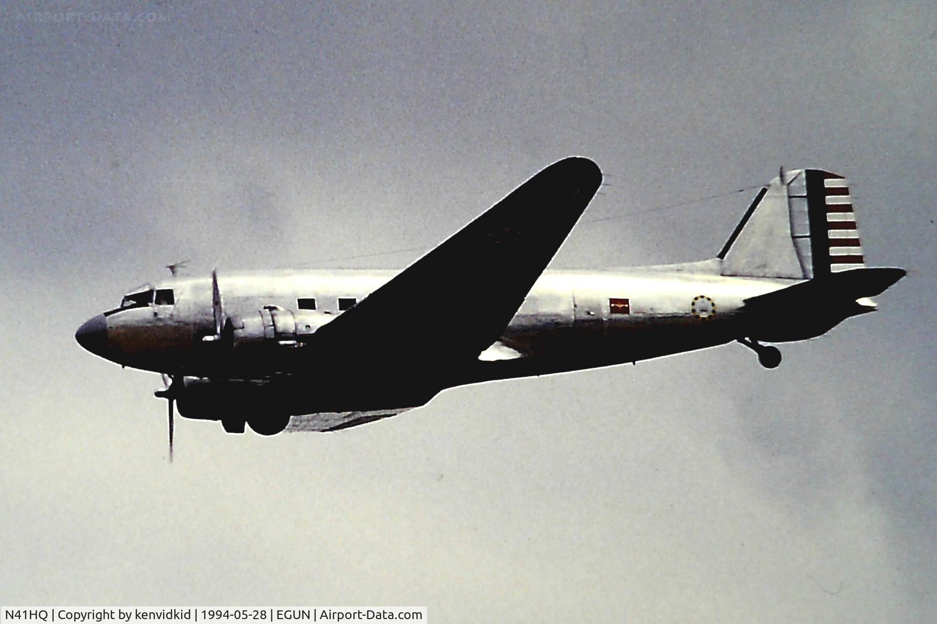 N41HQ, Douglas DC-3A C/N 2053, At Air Fete 1994.