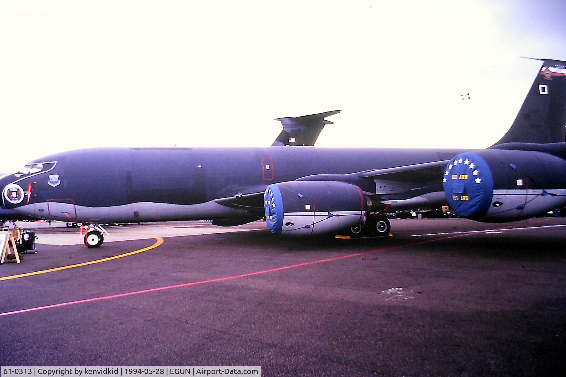 61-0313, 1961 Boeing KC-135R Stratotanker C/N 18220, At Air Fete 1994.