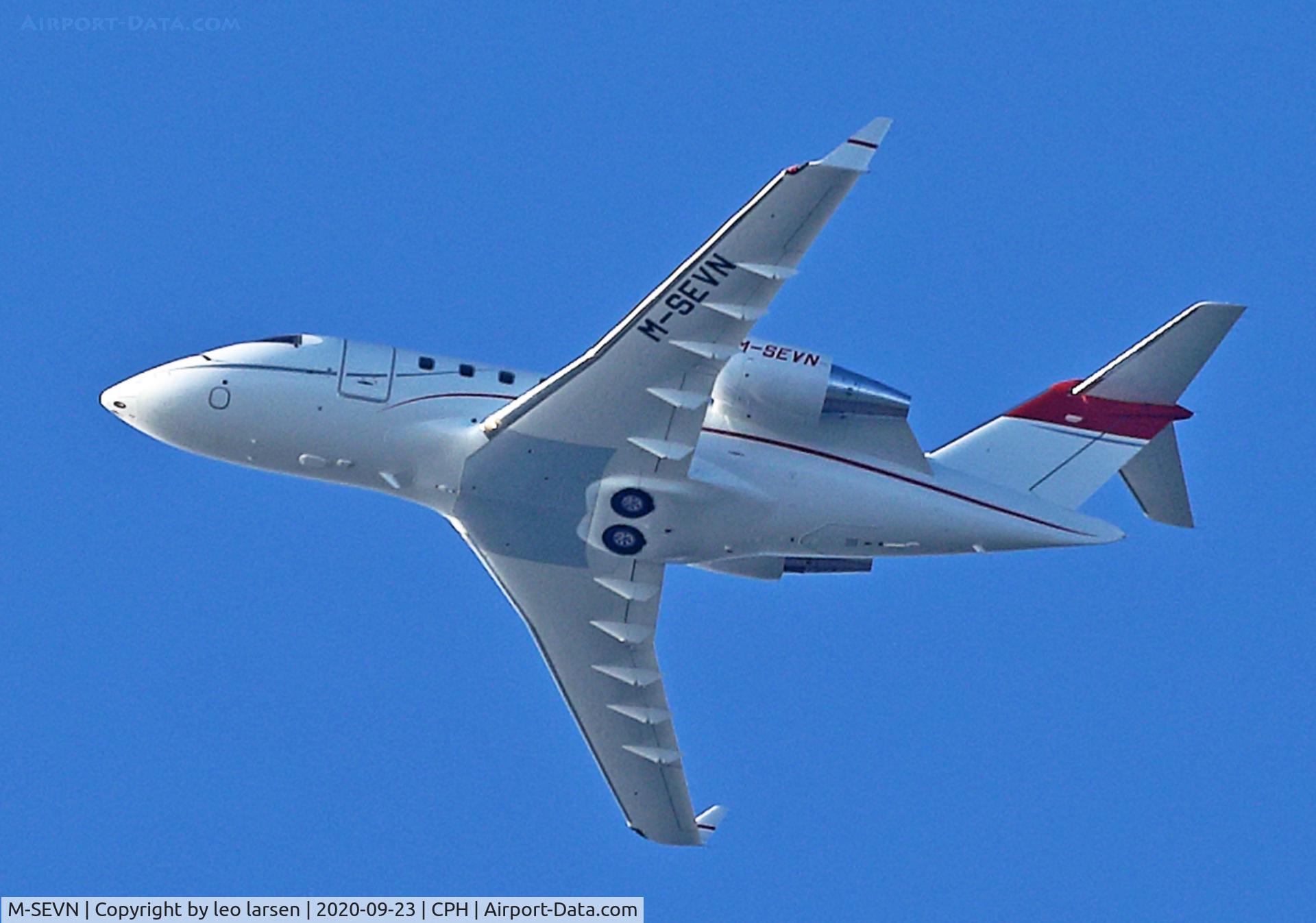 M-SEVN, 2013 Bombardier Challenger 605 (CL-600-2B16) C/N 5962, Copenhagen 23.9.2020