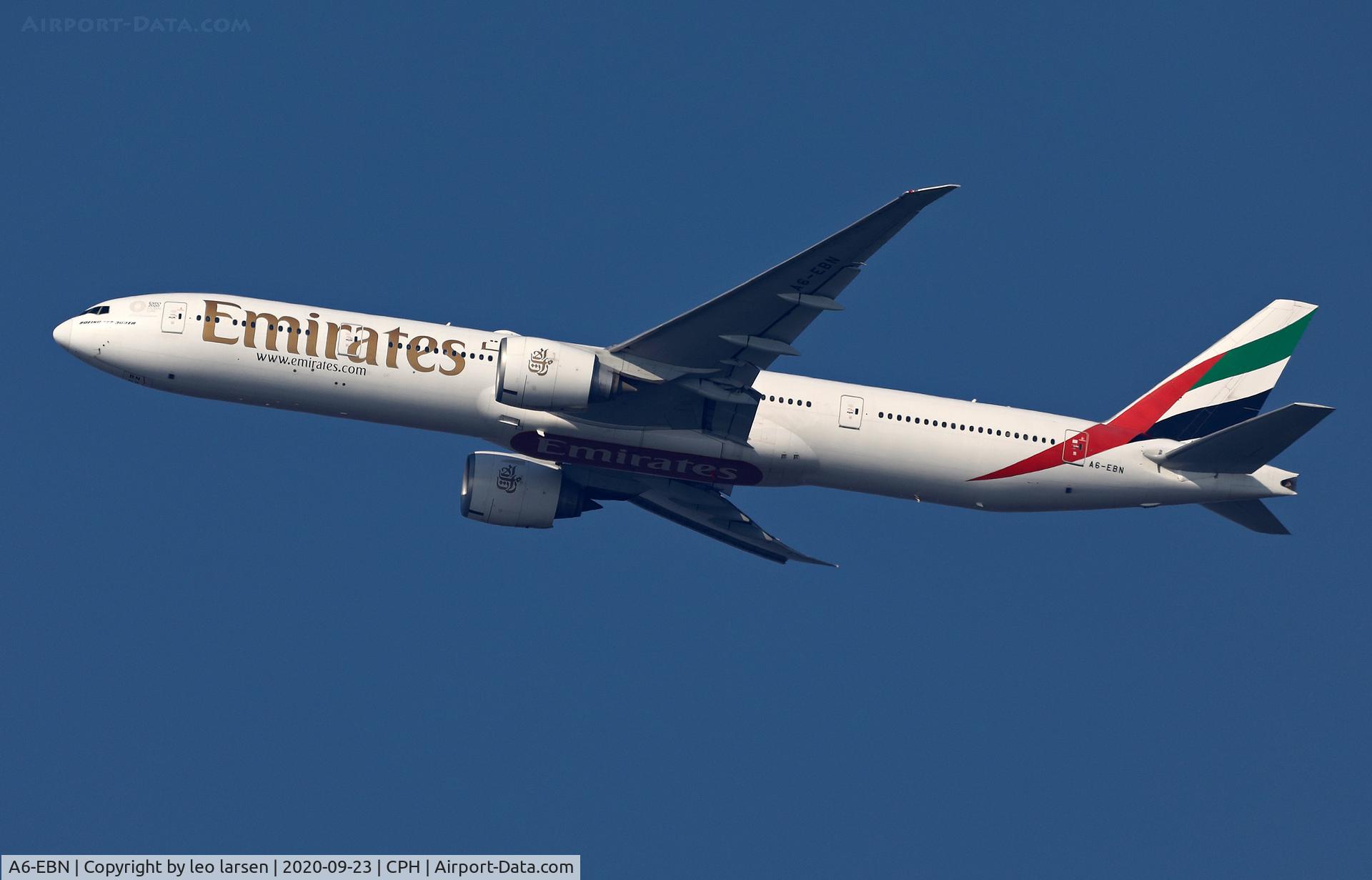 A6-EBN, 2006 Boeing 777-36N/ER C/N 32791, Copenhagen 23.9.2020