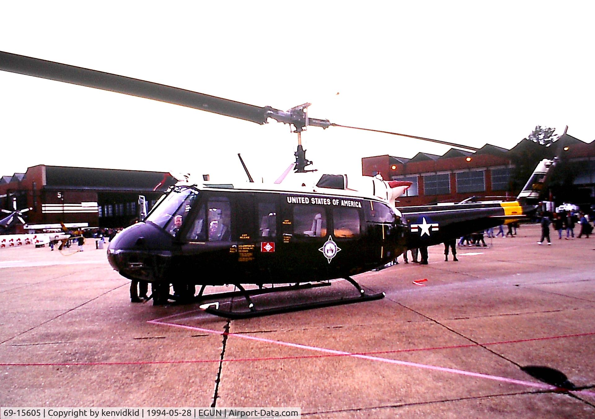 69-15605, 1969 Bell UH-1H Iroquois C/N 11893, At Air Fete 1994.