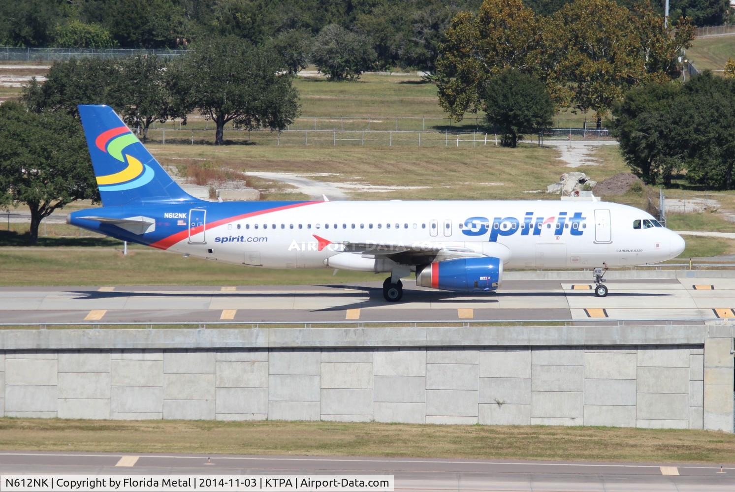 N612NK, 2012 Airbus A320-232 C/N 5029, TPA 2014