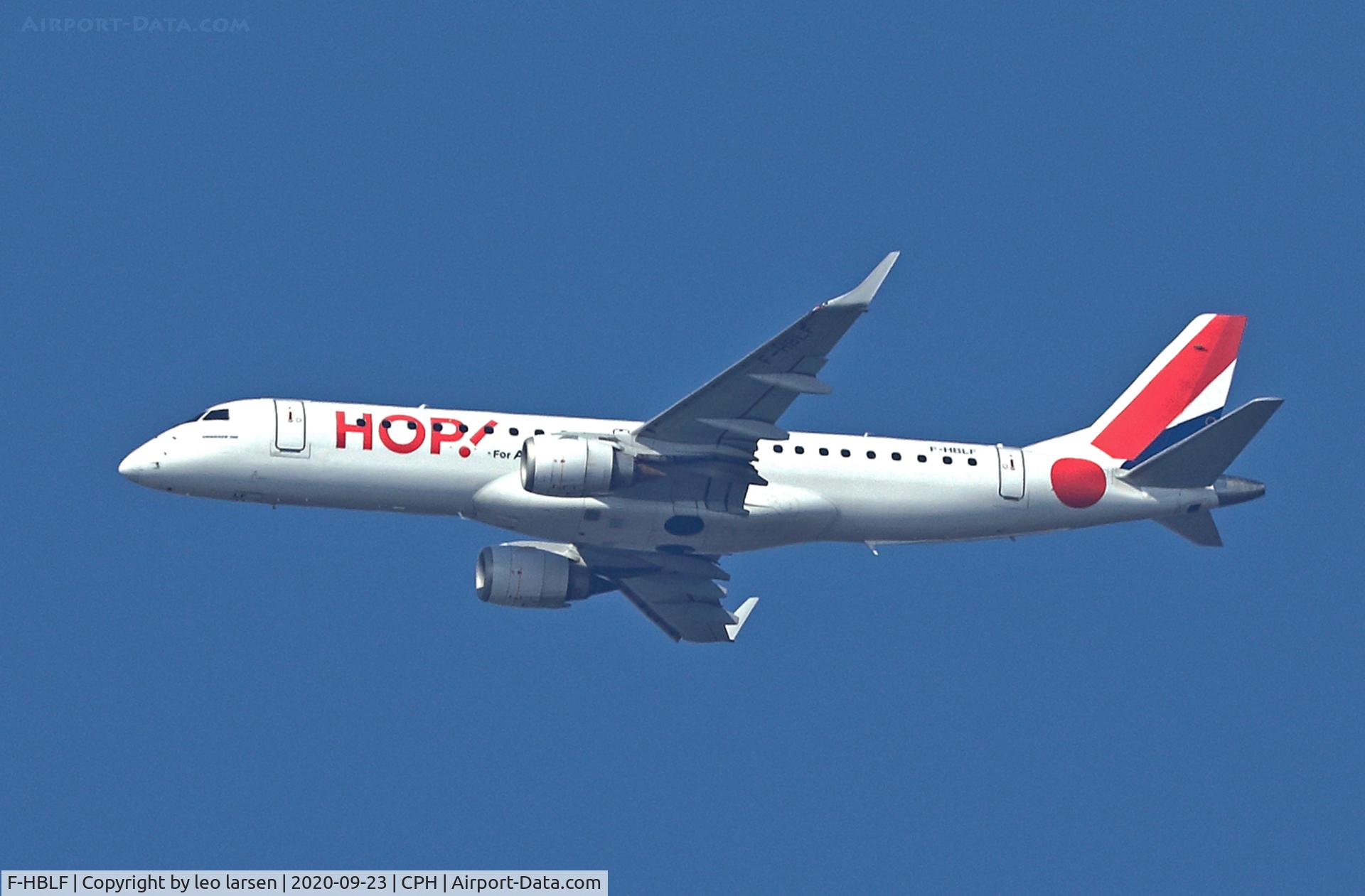 F-HBLF, 2008 Embraer 190AR (ERJ-190-100IGW) C/N 19000158, Copenhagen 23.9.2020