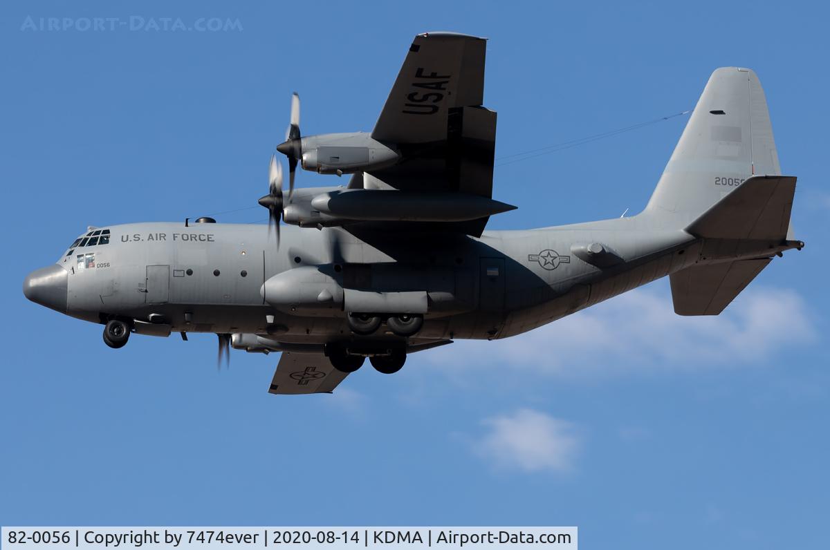 82-0056, 1982 Lockheed C-130H Hercules C/N 382-4971, SPCTR65