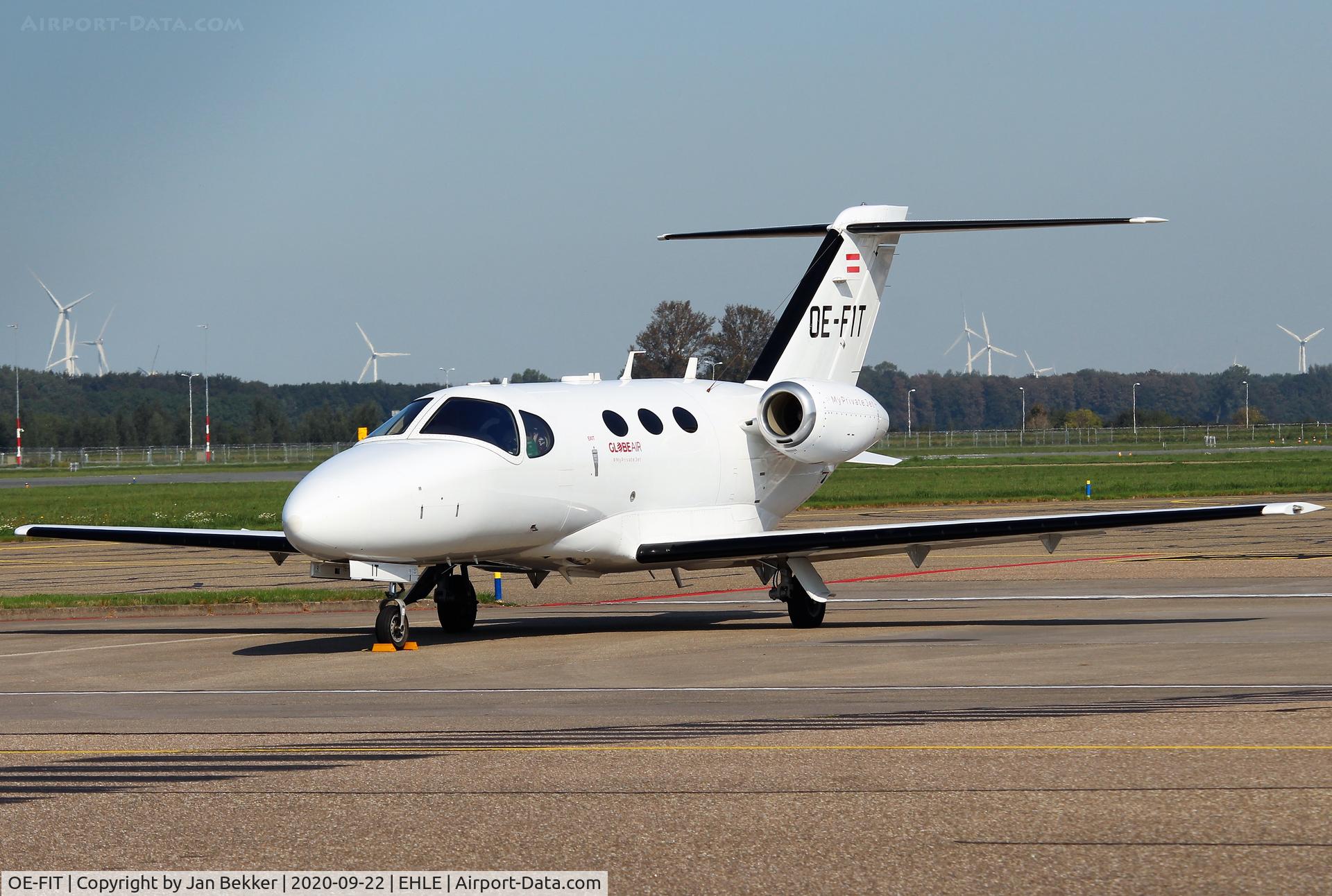 OE-FIT, 2010 Cessna 510 Citation Mustang Citation Mustang C/N 510-0319, Lelystad Airport
