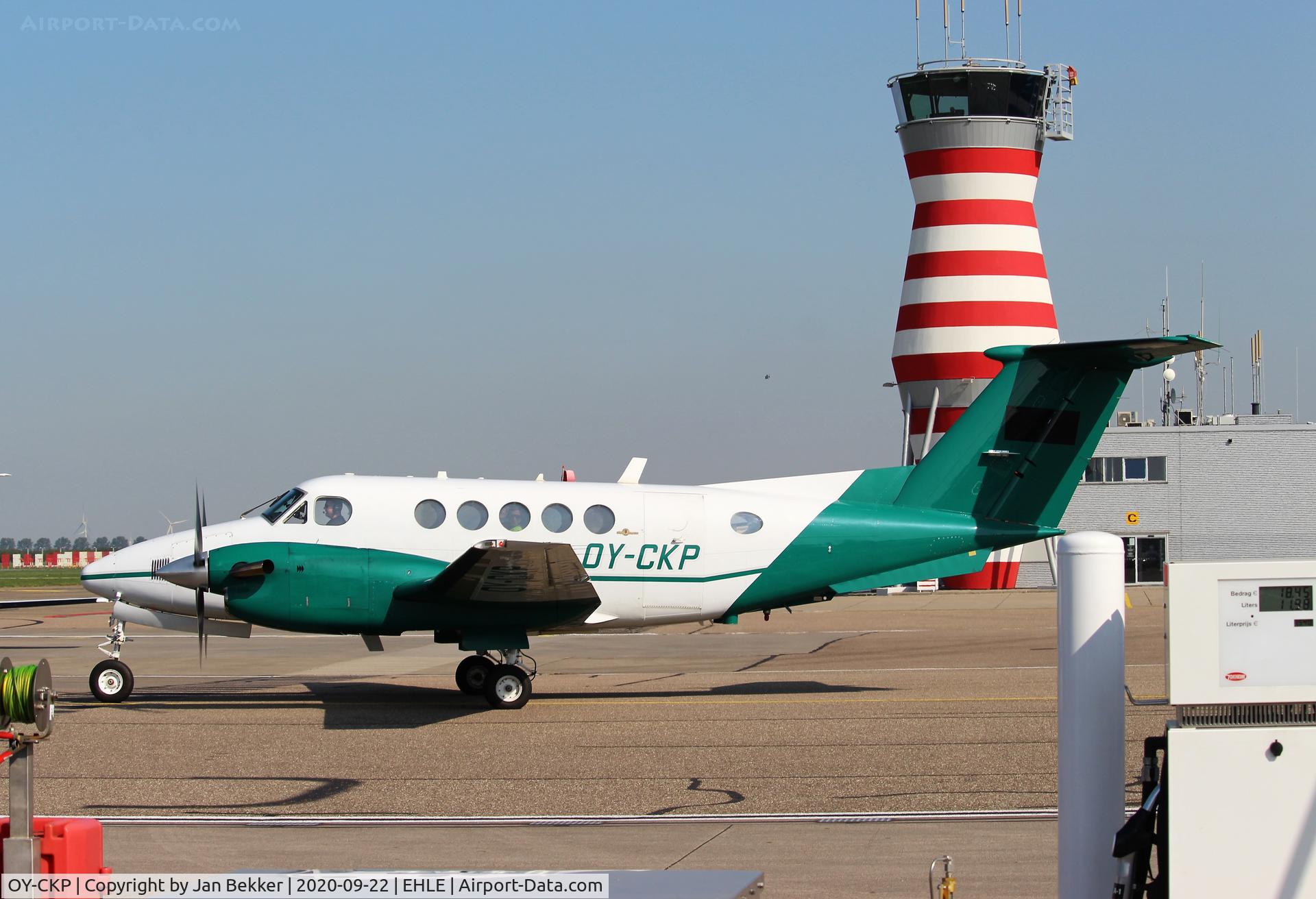 OY-CKP, 1981 Beech B200 Super King Air King Air C/N BB-951, Lelystad Airport