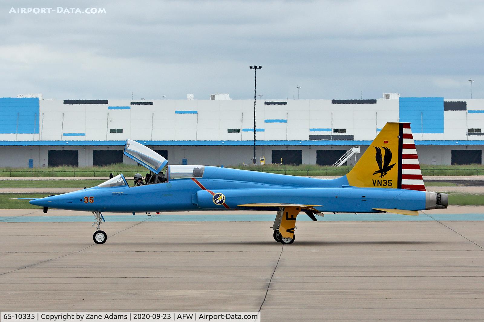 65-10335, 1965 Northrop T-38A Talon C/N N.5754, Special Paint T-38 at Alliance Airport - Fort Worth, TX