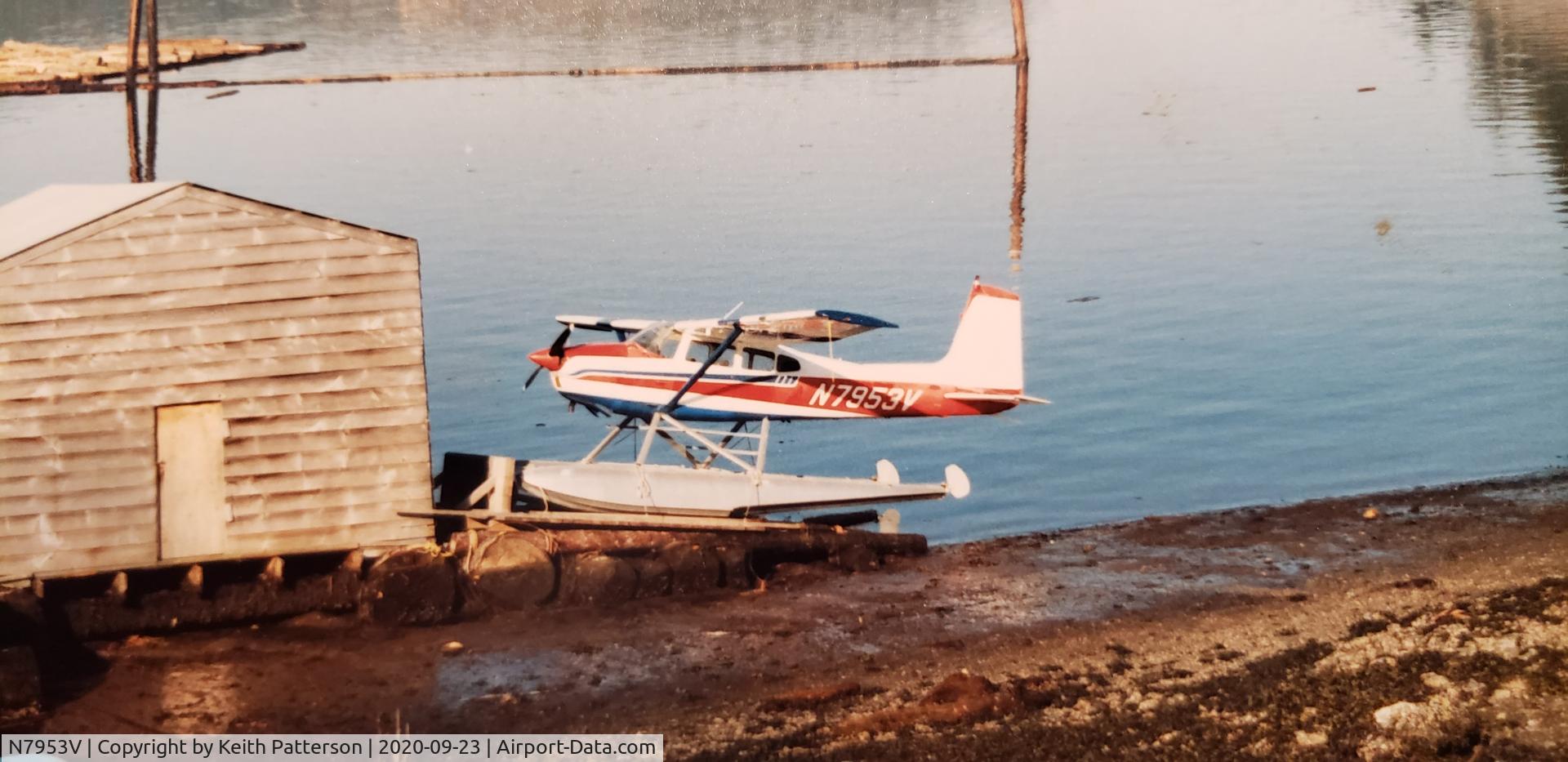 N7953V, 1967 Cessna 180H Skywagon C/N 18051853, N9753V In Throne Bay Alaska when i was a Kid! My dad bought this Plane from Alaska Island Air!