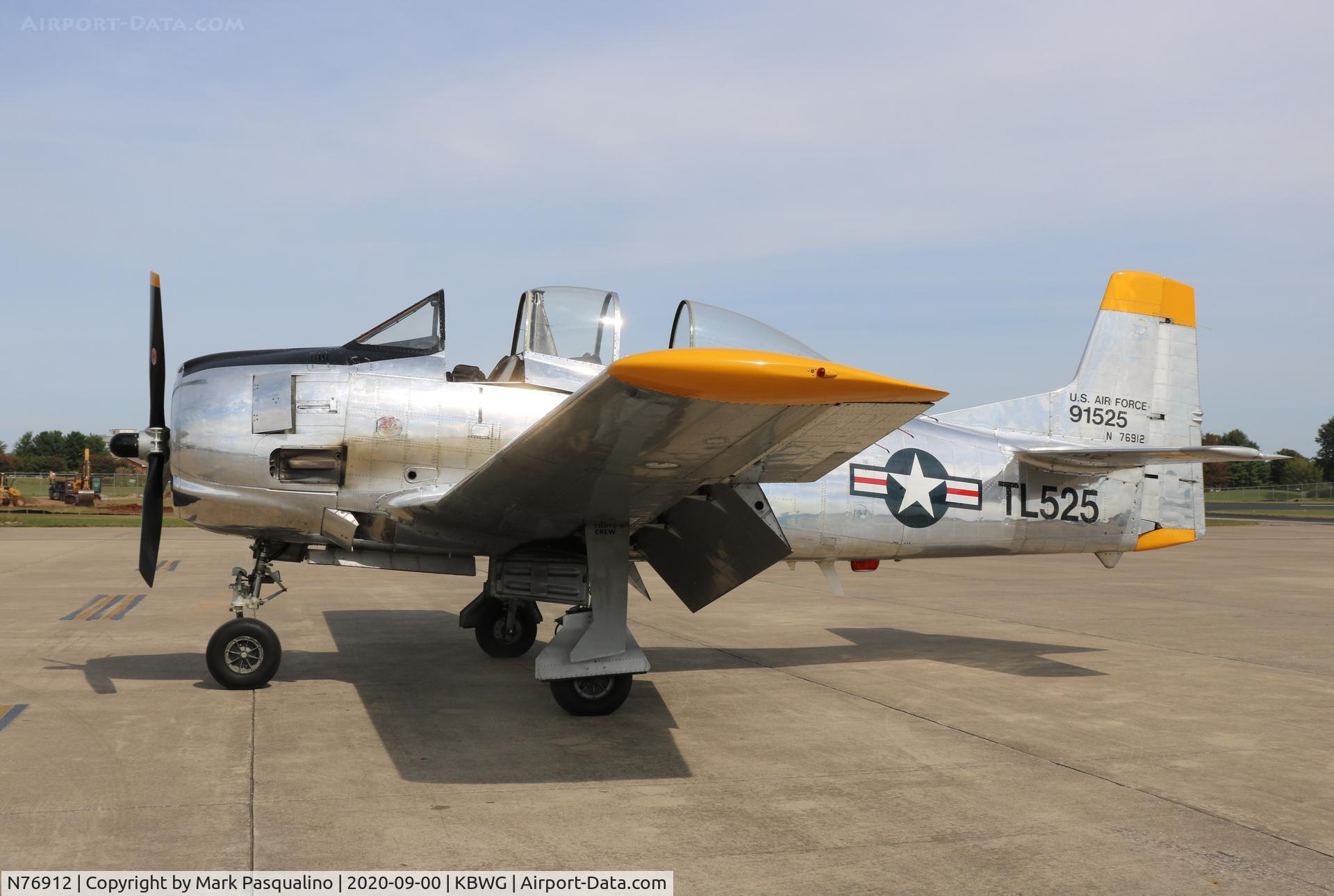 N76912, 1949 North American T-28A Trojan C/N 159-37, North American T-28A